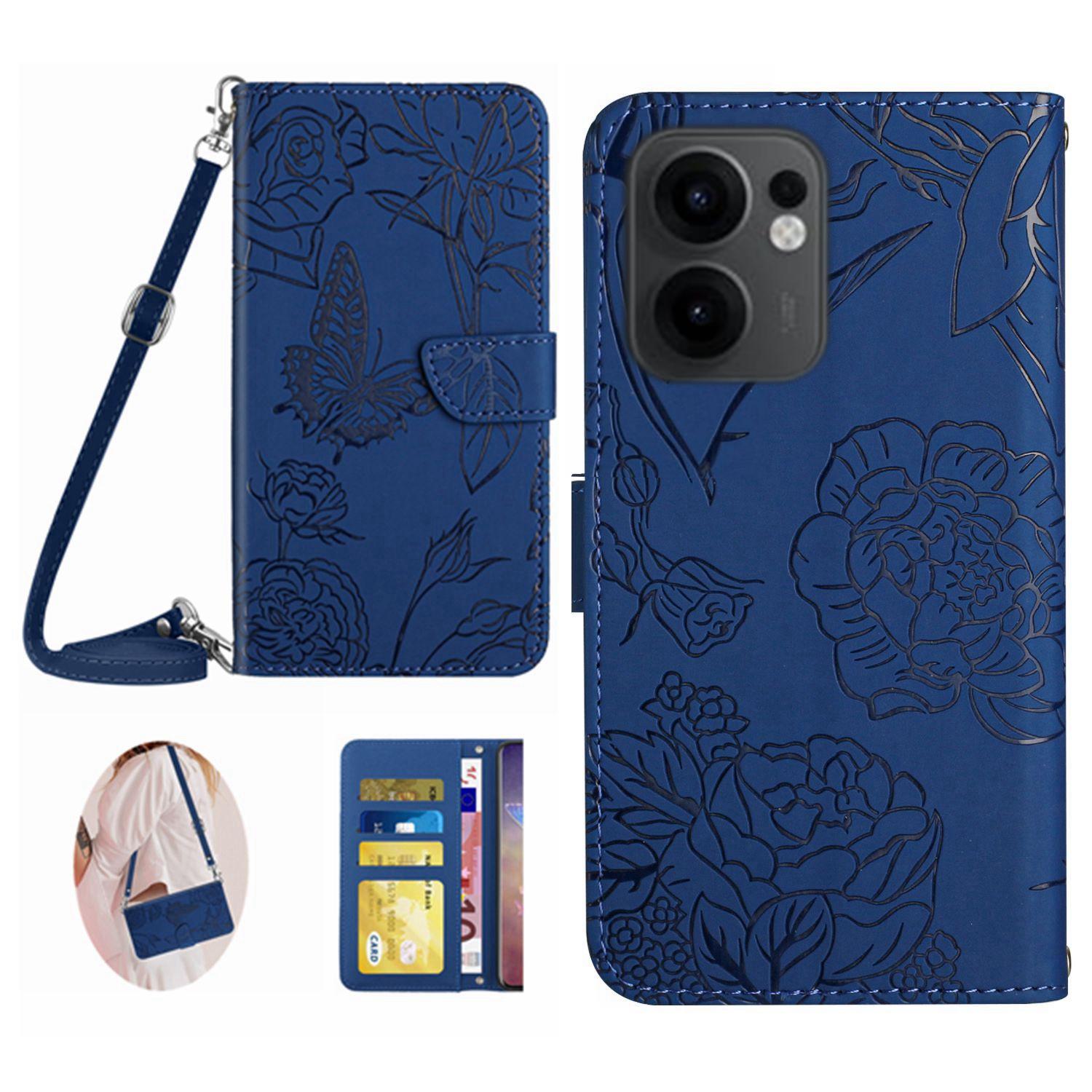For Oppo Reno13 F 5G (Reno 13 FS 5G)/4G Case Butterfly Flower Imprint Leather Phone Cover with Shoulder Strap C
For Oppo Reno13 F 5G (Reno 13 FS 5G)/4G Case Butterfly Flower Imprint Leather Phone Cover with Shoulder Strap C
