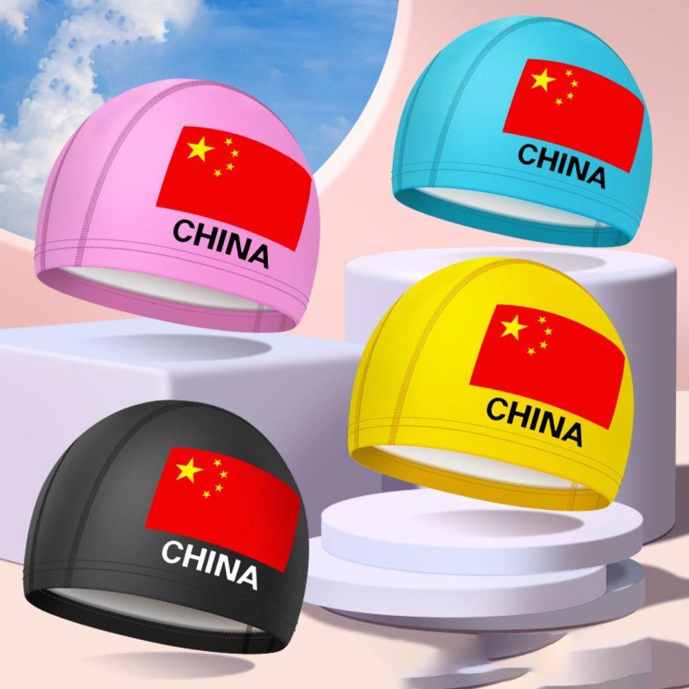 Elastic Adult Swimming Cap Waterproof Bathing Cap Swimming Accessories Diving Cap Natatorium black-style 1
Elastic Adult Swimming Cap Waterproof Bathing Cap Swimming Accessories Diving Cap Natatorium black-style 1
