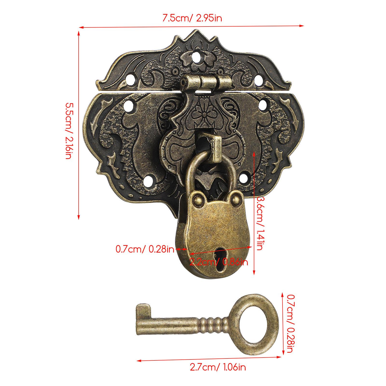 1Set Vintage Wooden Box Hasp Lock Decorative Clasp Latch Jewelry Gift Box Buckle Small Metal Hasp for Packaging Accessory
1Set Vintage Wooden Box Hasp Lock Decorative Clasp Latch Jewelry Gift Box Buckle Small Metal Hasp for Packaging Accessory