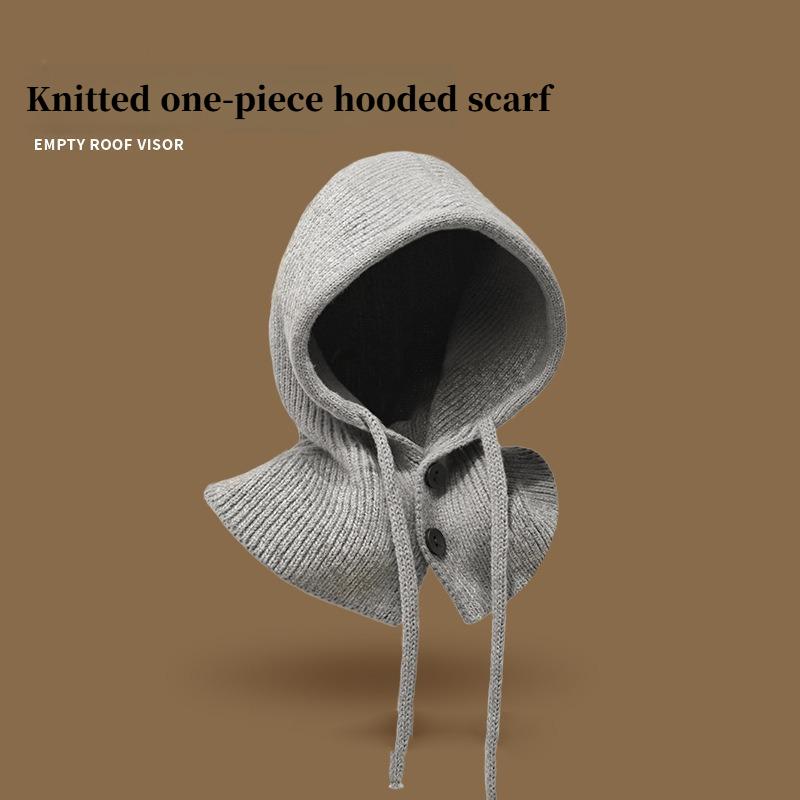 1pc Unisex Black Balaclava Hat with Drawstring Detachable Collar,Outdoor Thermal Face Cover Scarf Hood for Winter Cold Protectio One Size сірий колір
1pc Unisex Black Balaclava Hat with Drawstring Detachable Collar,Outdoor Thermal Face Cover Scarf Hood for Winter Cold Protectio One Size сірий колір