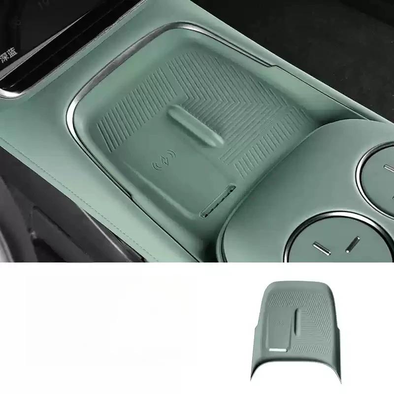 For Deepal S07 S7 Silicone Wireless Charging Pad Non-Slip Mat Dust-Proof Charger Protect Cover Mat Car Interior Accessories зелений
For Deepal S07 S7 Silicone Wireless Charging Pad Non-Slip Mat Dust-Proof Charger Protect Cover Mat Car Interior Accessories зелений