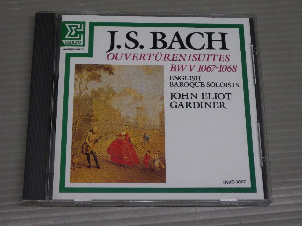 CD ENGLISH BAROQUE SOLOISTS - Orchestral Suite Nos. 2 & 3 Bach ERATO 1986 Japan Classical Used
CD ENGLISH BAROQUE SOLOISTS - Orchestral Suite Nos. 2 & 3 Bach ERATO 1986 Japan Classical Used