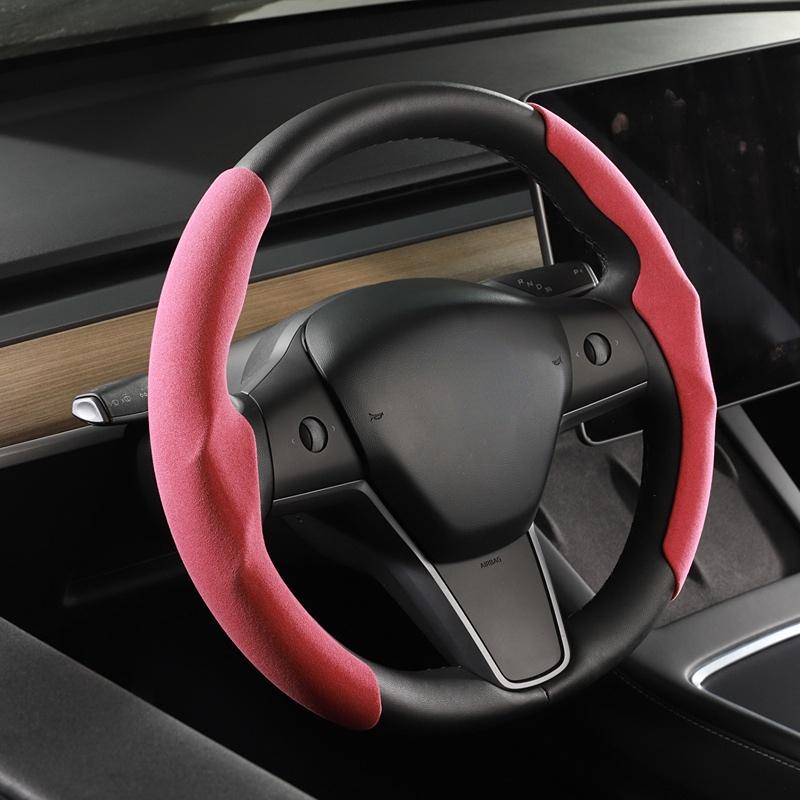 Чехол на руль Tesla для Tesla Model 3 Model Y Model S, черный, красный, из углеродного волокна, кожаный, с защитой от меха, спортивный руль For Tesla-Gray
Чехол на руль Tesla для Tesla Model 3 Model Y Model S, черный, красный, из углеродного волокна, кожаный, с защитой от меха, спортивный руль For Tesla-Gray