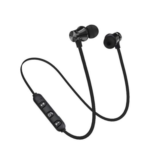Wireless Bluetooth-compatible Magnetic In-Ear Earphone Headset Stereo Headphone with Mic чорний
Wireless Bluetooth-compatible Magnetic In-Ear Earphone Headset Stereo Headphone with Mic чорний