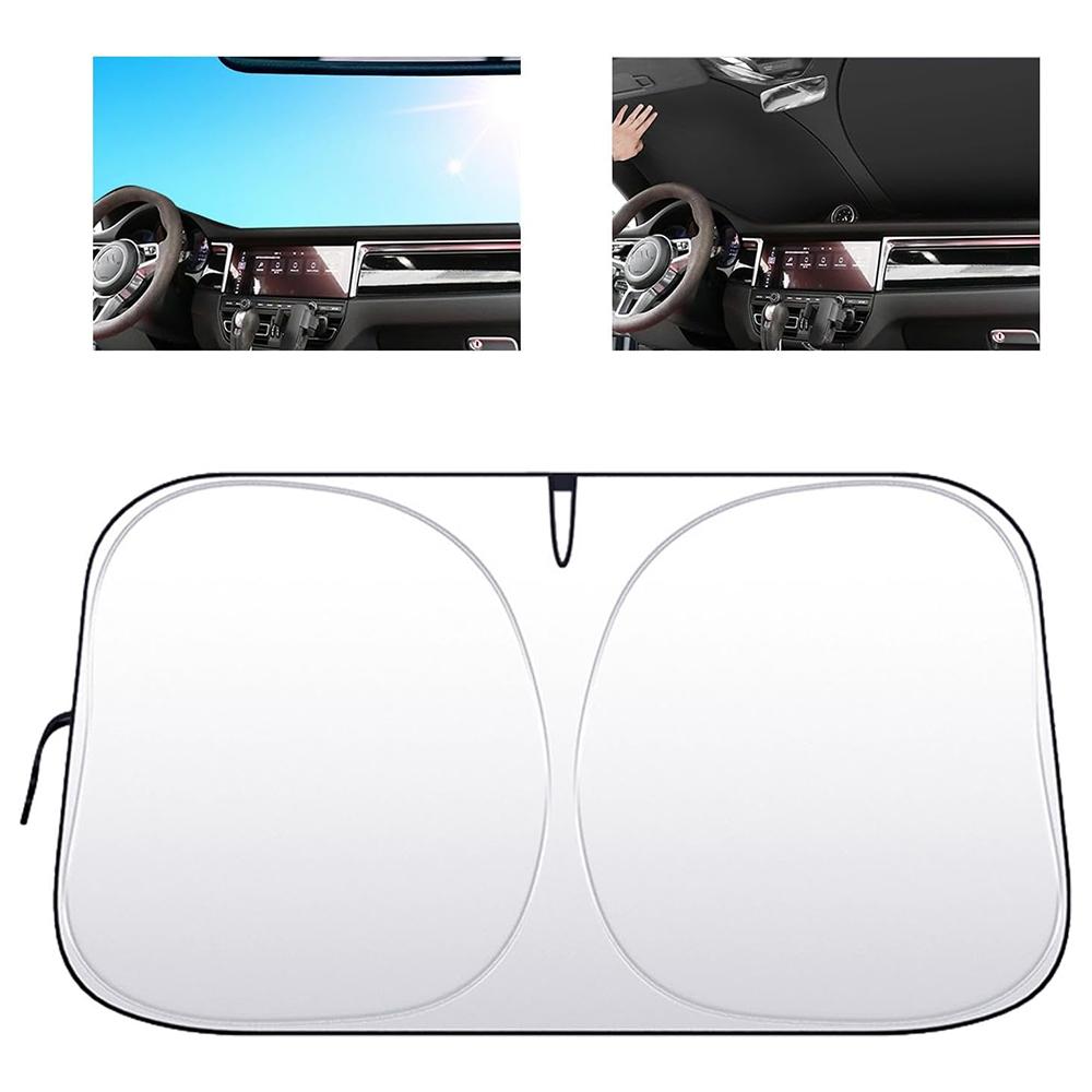 Car Front Windshield Sunshade Cover Titanium Silver Fabric Heat Insulation Sunscreen Baffle B
Car Front Windshield Sunshade Cover Titanium Silver Fabric Heat Insulation Sunscreen Baffle B