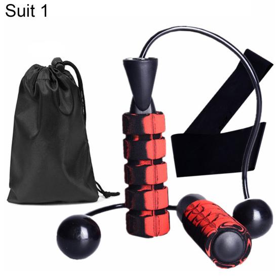 4Pcs Ropeless Skipping Rope Weighted 360 Degrees Rotation Gradient Black Red B Bearing
4Pcs Ropeless Skipping Rope Weighted 360 Degrees Rotation Gradient Black Red B Bearing