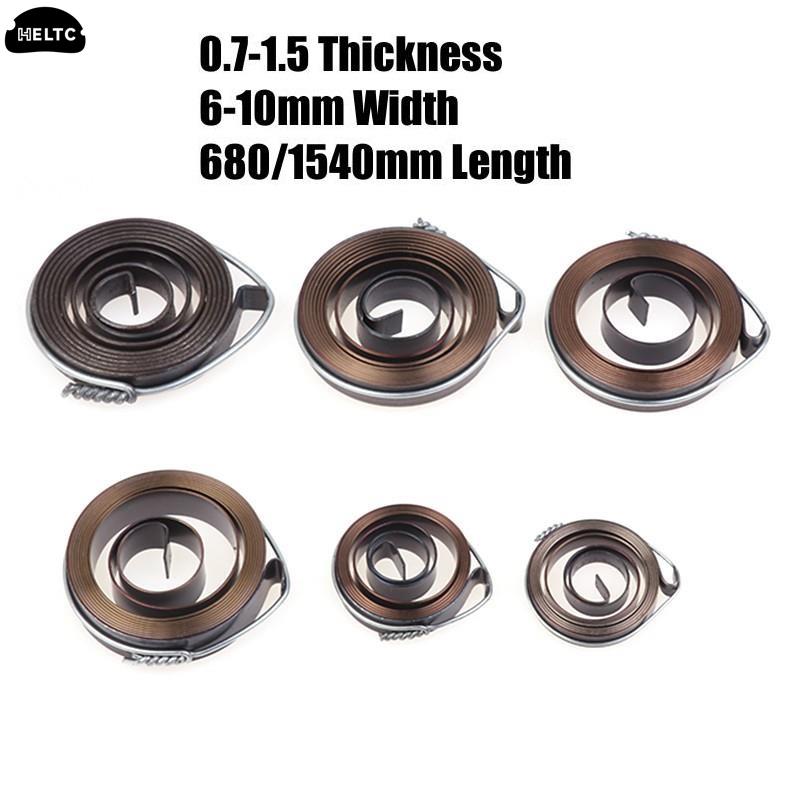 1pcs 0.7-1.5 Thickness 6-10mm Width 680/1540mm Length Spiral Flat Wire Coil Torsion Spring Constant Force Extension Springs 0.7x6x680mm
1pcs 0.7-1.5 Thickness 6-10mm Width 680/1540mm Length Spiral Flat Wire Coil Torsion Spring Constant Force Extension Springs 0.7x6x680mm