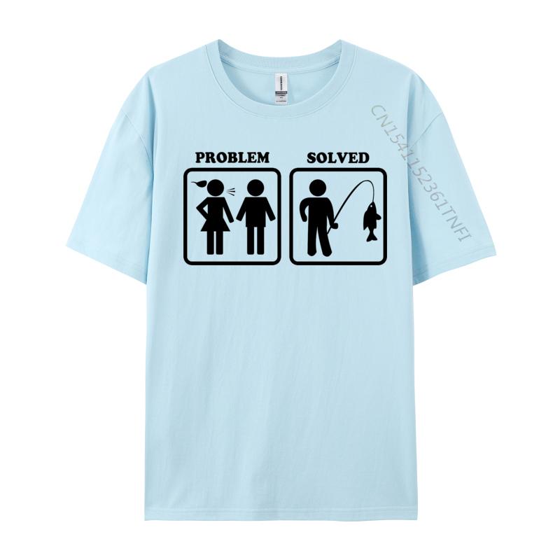 Clothing Problem Solved Funny Fishing Tshirt New Design All Cotton Tops Tees Cosie Unisex Luxury Designer 4XL
Clothing Problem Solved Funny Fishing Tshirt New Design All Cotton Tops Tees Cosie Unisex Luxury Designer 4XL
