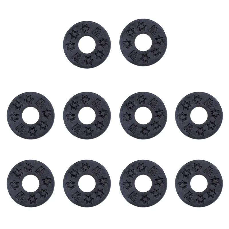 10Pcs/set Rubber Guitar Strap Lock Blocks Guitar Protector Anti-trip WasherGuitar Strap Locking Silicone Strap Locks чорний
10Pcs/set Rubber Guitar Strap Lock Blocks Guitar Protector Anti-trip WasherGuitar Strap Locking Silicone Strap Locks чорний