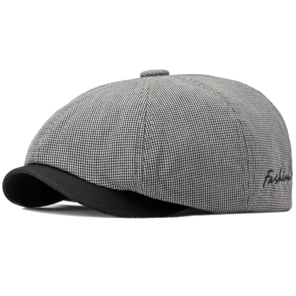 HT4168 Berets Spring Summer Caps for Men Women Artist Painter Octagonal Beret Hat Flat Cap Male Female Plaid Beret Cap 55-60cm Adjustable світло-сірого кольору
HT4168 Berets Spring Summer Caps for Men Women Artist Painter Octagonal Beret Hat Flat Cap Male Female Plaid Beret Cap 55-60cm Adjustable світло-сірого кольору