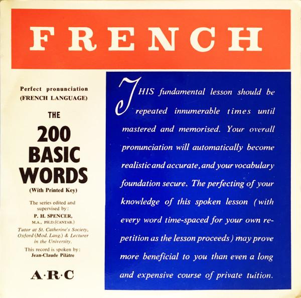 7inch Record JEANCLAUDE PILTRE French The 200 Basic Words ARC55 ARC Records 1962 UK Kids Family Used
7inch Record JEANCLAUDE PILTRE French The 200 Basic Words ARC55 ARC Records 1962 UK Kids Family Used