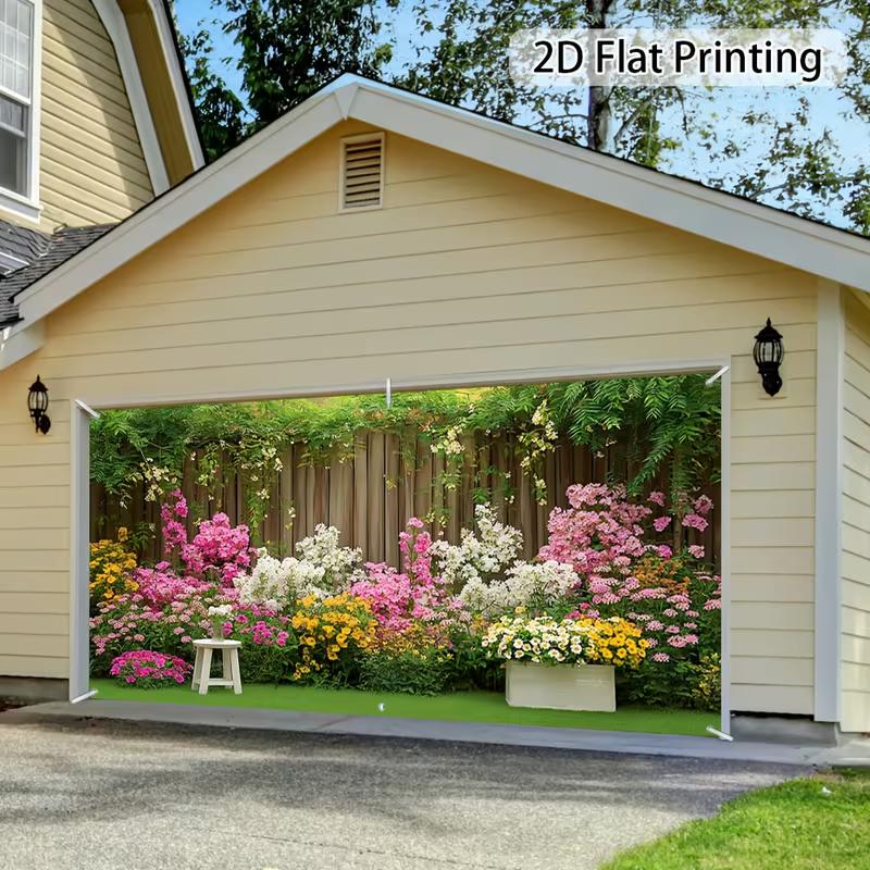 2D Blooming Flower Garden Backdrop, Climbing Vines & Colorful Blooms Background Cloth 47.2x31.5inch/120*80cm
2D Blooming Flower Garden Backdrop, Climbing Vines & Colorful Blooms Background Cloth 47.2x31.5inch/120*80cm