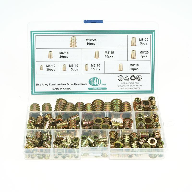 140 шт. трапециевидная гайка с внутренней и внешней резьбой Т-образная с мезо-гайкой из цинкового сплава Т-образная гайка вставная гайка набор 140PCS trapezoidal nut
140 шт. трапециевидная гайка с внутренней и внешней резьбой Т-образная с мезо-гайкой из цинкового сплава Т-образная гайка вставная гайка набор 140PCS trapezoidal nut