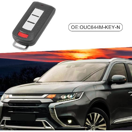 Keyless Entry Remote OUC644M-KEY-N Key Fob for Mitsubishi Outlander 2008-2018
Keyless Entry Remote OUC644M-KEY-N Key Fob for Mitsubishi Outlander 2008-2018