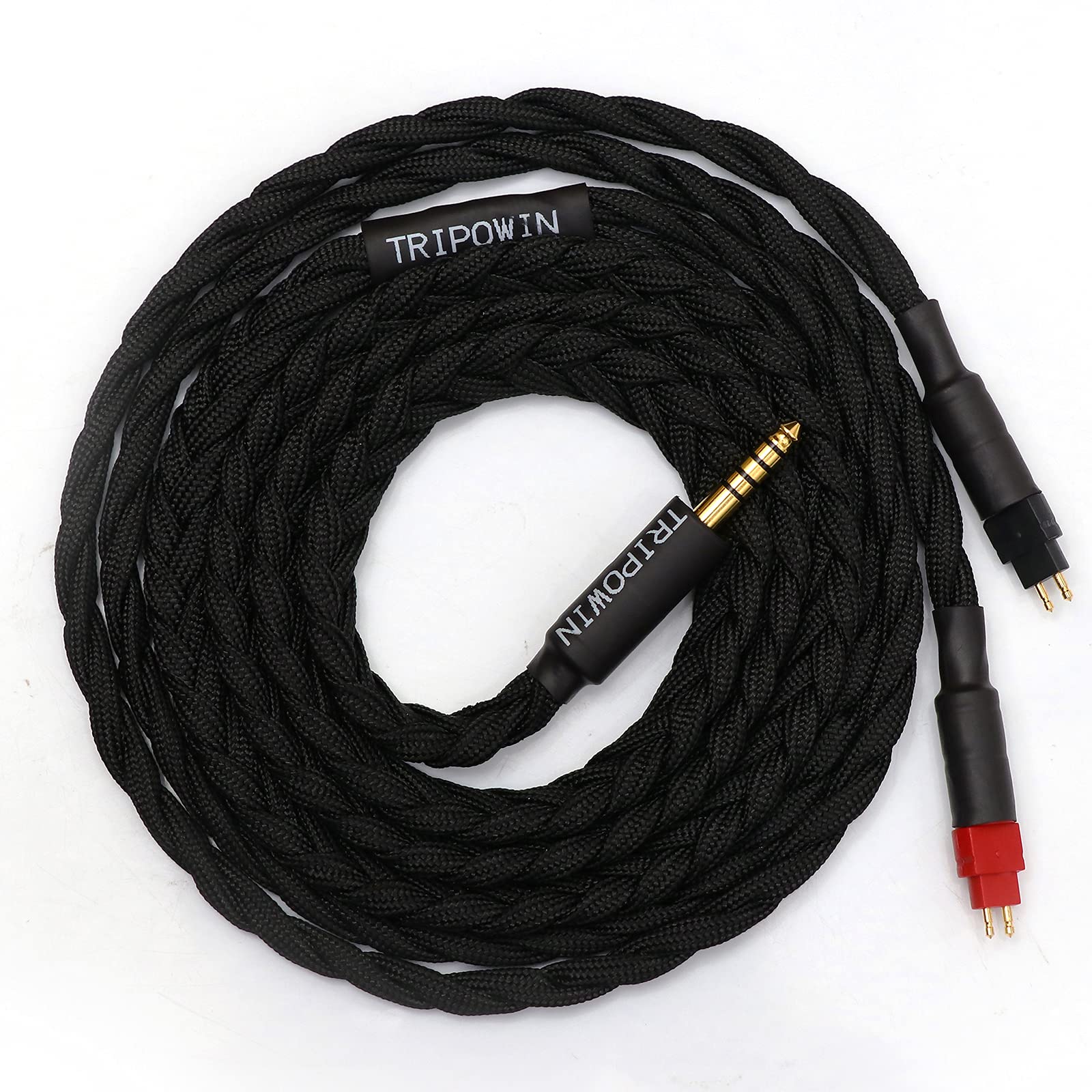 TRIPOWIN GranVia Stereo Audio Headphone Upgrade Cable HD650 High-End (4.4mm Plug, Connector, 1.5m(4.9Ft)) чорний
TRIPOWIN GranVia Stereo Audio Headphone Upgrade Cable HD650 High-End (4.4mm Plug, Connector, 1.5m(4.9Ft)) чорний