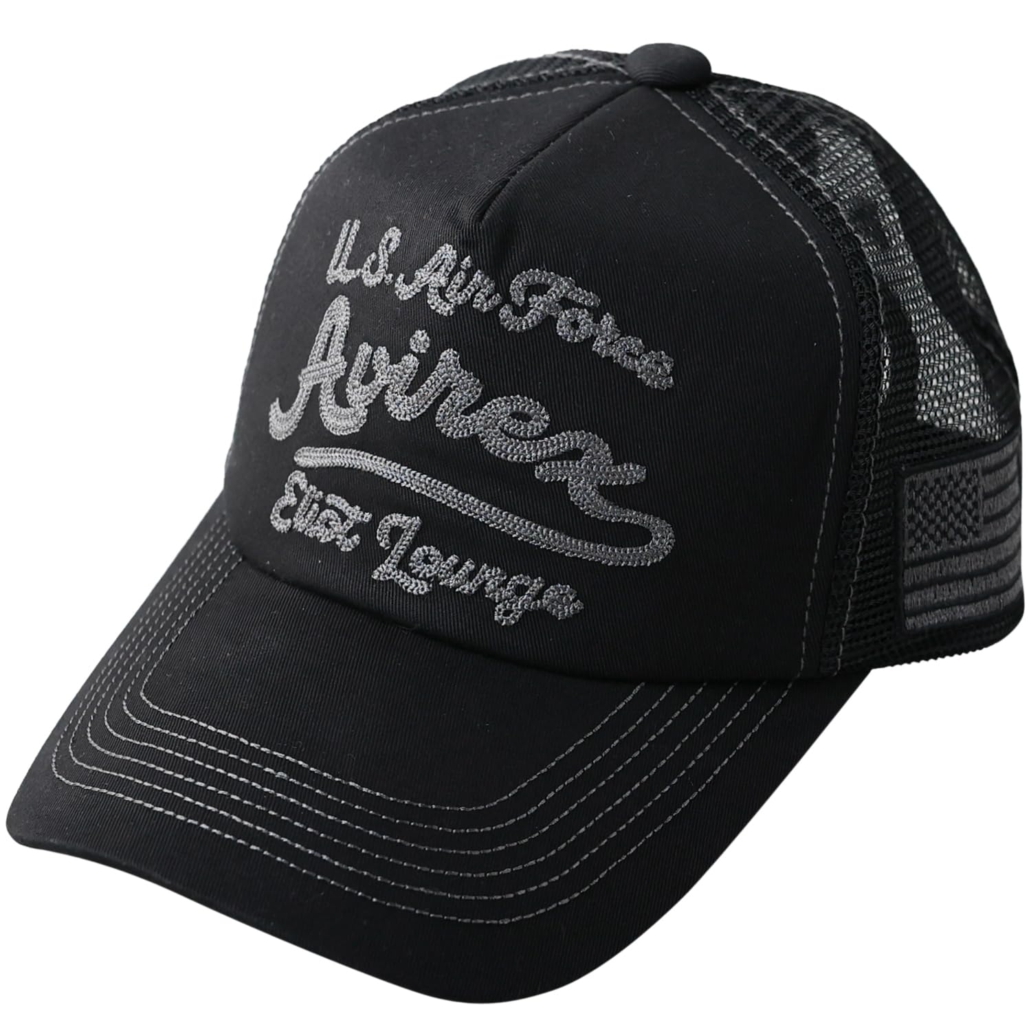 AVIREX Cap Embroidery Felt Chain Stitch Mesh Cap Hat Men s MA-1 Military Cap Amekaji Summer Baseball Cap Logo (JP, Alphabet, Free Size, black)
AVIREX Cap Embroidery Felt Chain Stitch Mesh Cap Hat Men s MA-1 Military Cap Amekaji Summer Baseball Cap Logo (JP, Alphabet, Free Size, black)
