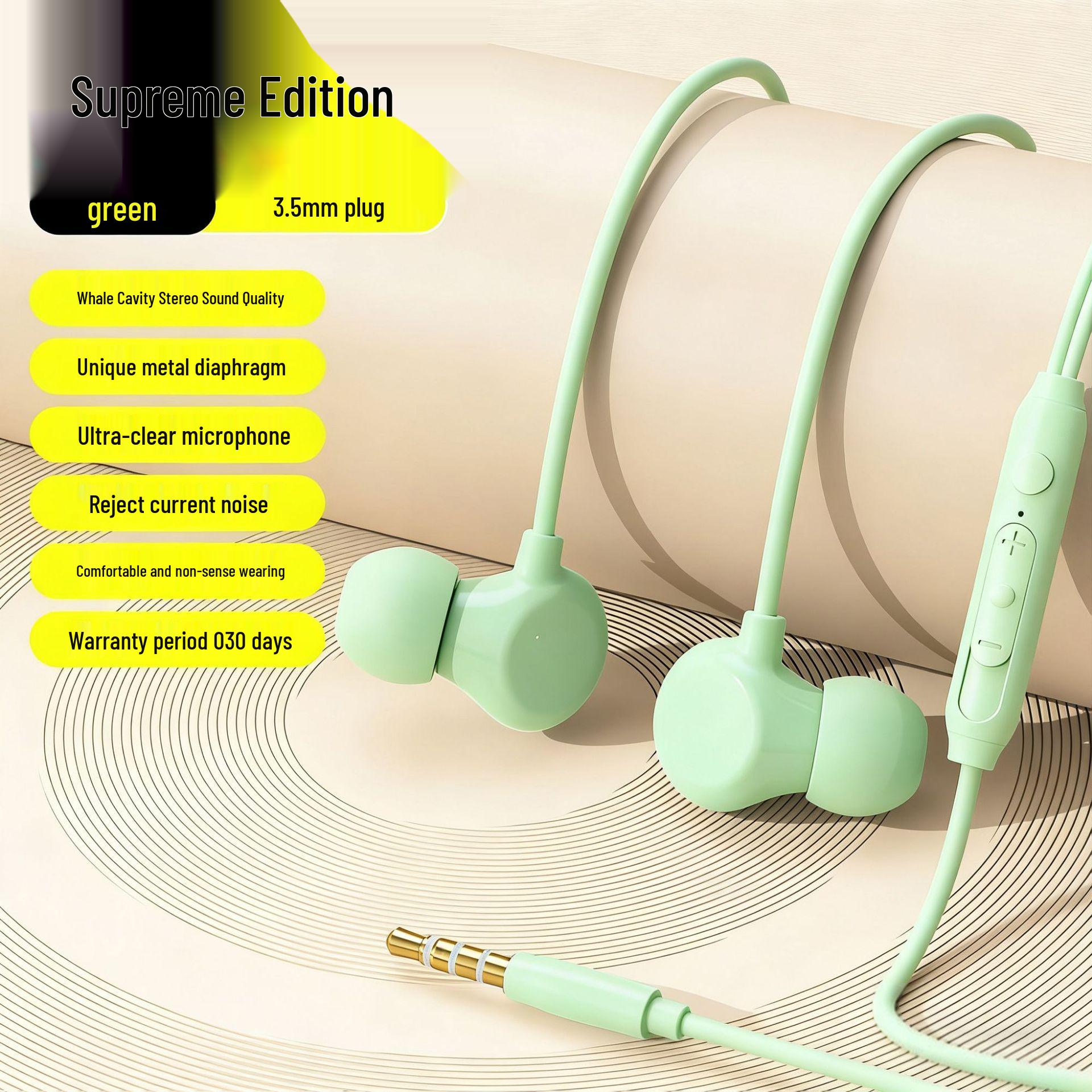 In-Ear Wired Headphones with Heavy Bass, Android-Compatible, Type-C, Round Hole, Sleep Mode, Explosive Sound
In-Ear Wired Headphones with Heavy Bass, Android-Compatible, Type-C, Round Hole, Sleep Mode, Explosive Sound