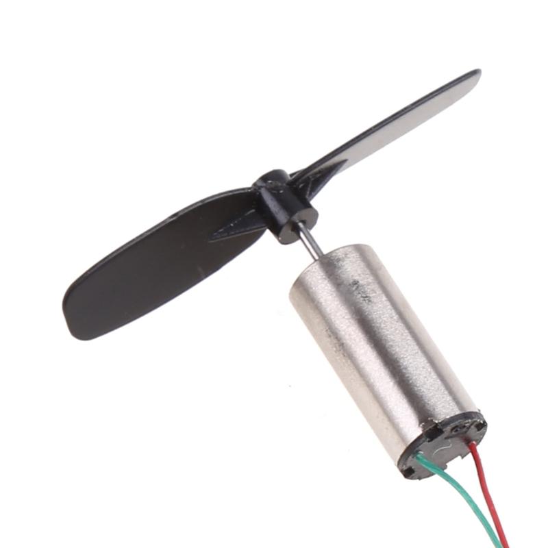 1 Set 3.7V 48000RPM Coreless Motor + Propeller For RC Aircraft Helicopter Toy DropShipping Black
1 Set 3.7V 48000RPM Coreless Motor + Propeller For RC Aircraft Helicopter Toy DropShipping Black