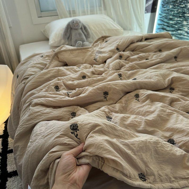 Синее тонкое стеганое одеяло мягкое летнее с кондиционером четырехсезонное одеяло с вышивкой машинная стирка одинарное размер «квин» 150x200cm (59x79in)&Just quilt No pillow
Синее тонкое стеганое одеяло мягкое летнее с кондиционером четырехсезонное одеяло с вышивкой машинная стирка одинарное размер «квин» 150x200cm (59x79in)&Just quilt No pillow