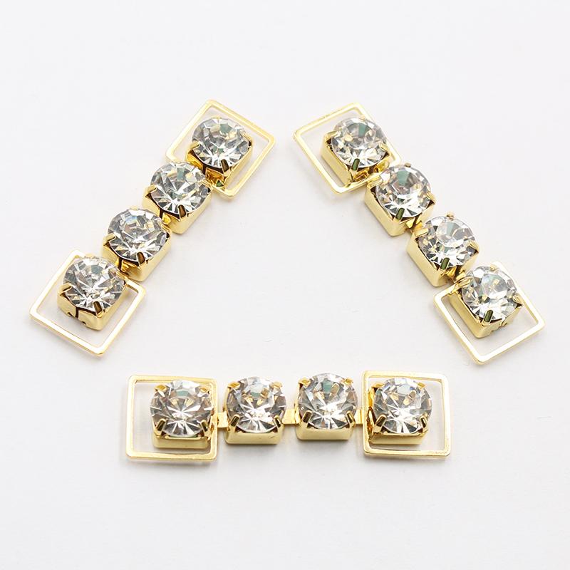 10Pcs 13 * 45MM Single Drainage Diamond Decorative Chain/Bikini Connection Buckle for Shoulder Strap Clothing Dress Accessor
10Pcs 13 * 45MM Single Drainage Diamond Decorative Chain/Bikini Connection Buckle for Shoulder Strap Clothing Dress Accessor