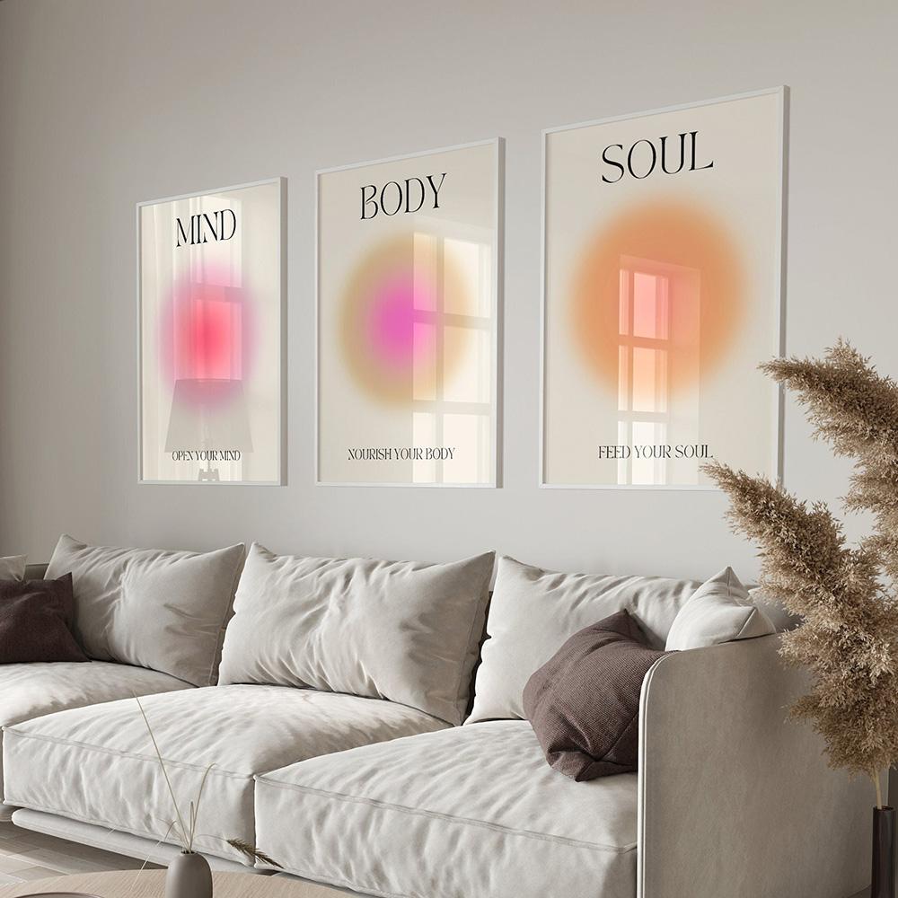 Colourful Grainy Gradient Aura Energy Spiritual Positive Wall Art Canvas Painting Nordic Poster Prints Wall Picture Room
Colourful Grainy Gradient Aura Energy Spiritual Positive Wall Art Canvas Painting Nordic Poster Prints Wall Picture Room