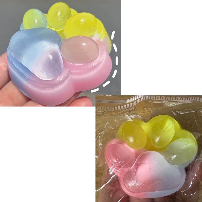 Three Color Rainbow Cat Paw Soft Pinch Cute Cat Paw Slow Rebound Pinch Stress Relief Birthday Gift Adult Stress Relieving Toys
Three Color Rainbow Cat Paw Soft Pinch Cute Cat Paw Slow Rebound Pinch Stress Relief Birthday Gift Adult Stress Relieving Toys