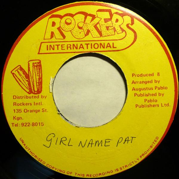 7inch Record JACOB MILLER - Girl Name Pat NONE Rockers Interna Jamaica Reggae, Ska & Dub Used
7inch Record JACOB MILLER - Girl Name Pat NONE Rockers Interna Jamaica Reggae, Ska & Dub Used
