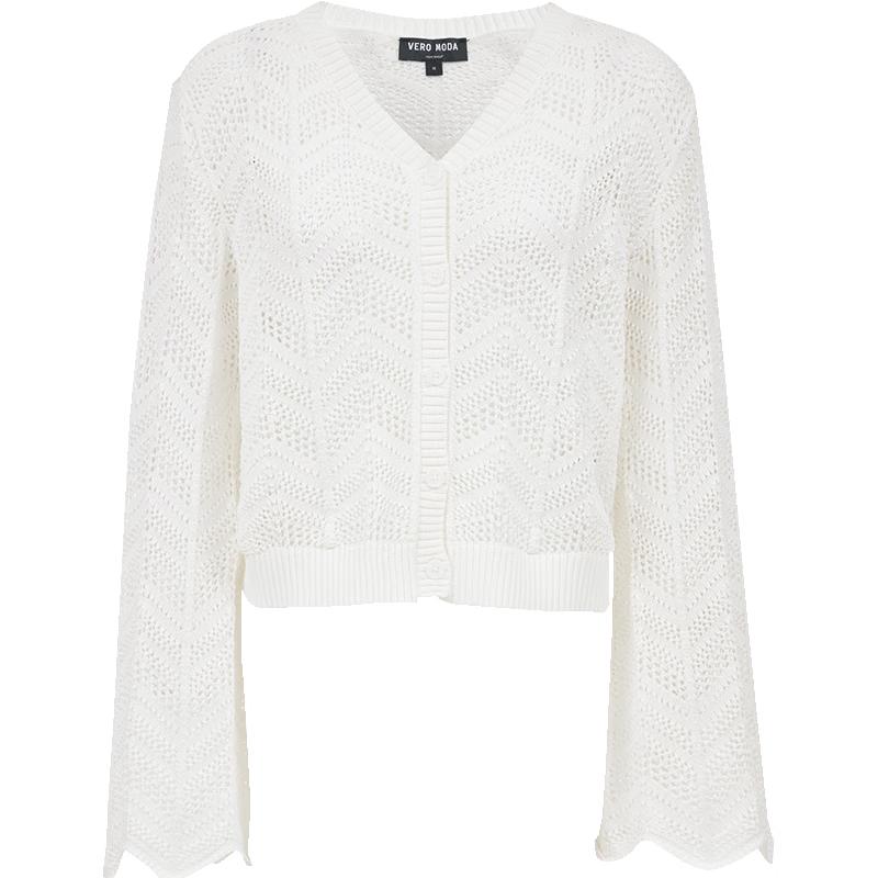 VEROMODA Women s Hollow-Out V-Neck Cropped Knit Top M
VEROMODA Women s Hollow-Out V-Neck Cropped Knit Top M