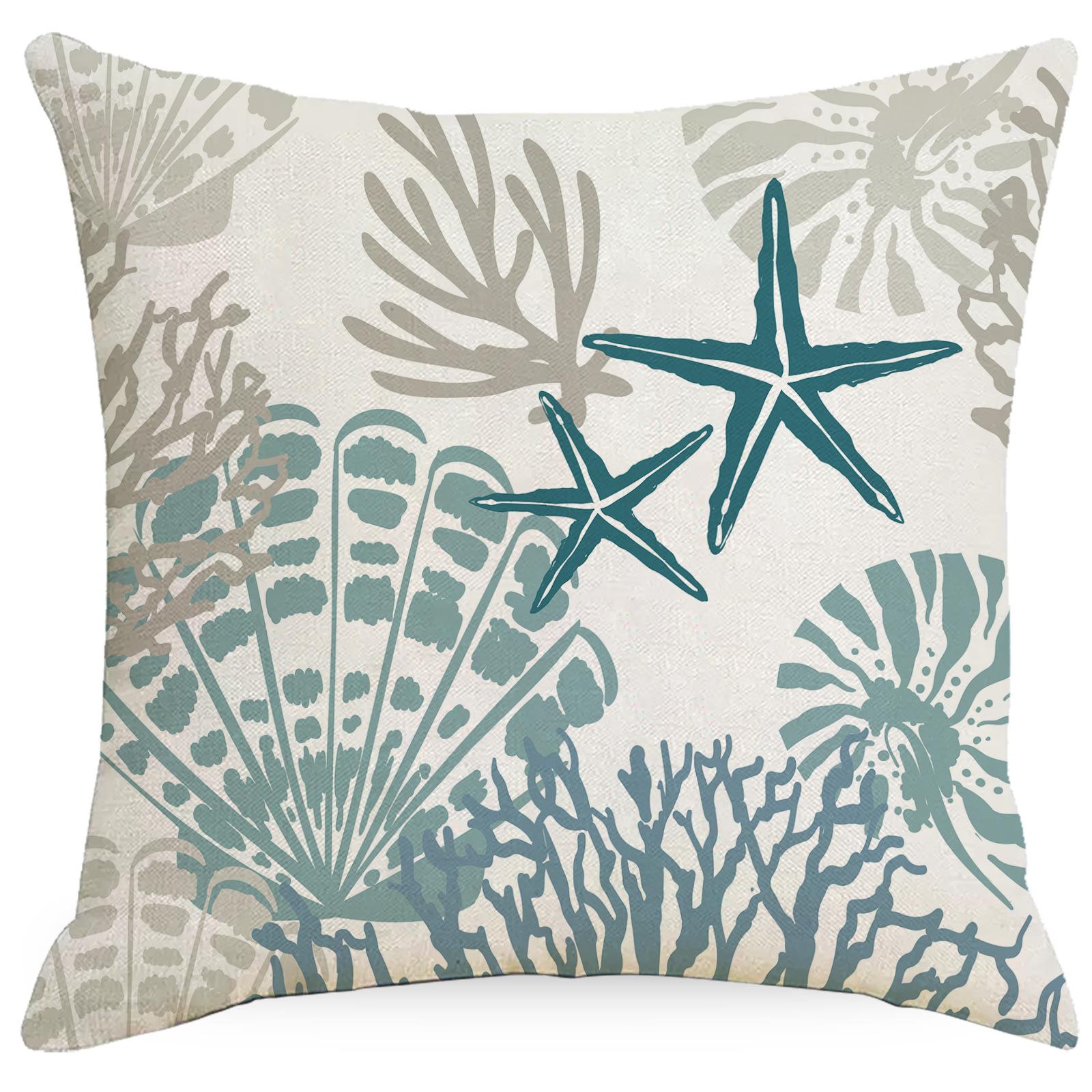 Marine Animal And Plant Pillow Cover Creative Letter Pillow Cover Holiday Seaside Hotel Cushion Cover Premium Durable 45 * 45Cm
Marine Animal And Plant Pillow Cover Creative Letter Pillow Cover Holiday Seaside Hotel Cushion Cover Premium Durable 45 * 45Cm