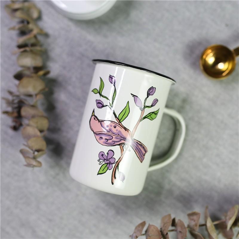 На відкритому повітрі Емальований Креатив Кава Чай Вода Чашки з молоком Чашки для кемпінгу Емальована кухоль з ручкою Посуд для напоїв Кухоль для відпочинку у поході Подарунки 400ml-450ml
На відкритому повітрі Емальований Креатив Кава Чай Вода Чашки з молоком Чашки для кемпінгу Емальована кухоль з ручкою Посуд для напоїв Кухоль для відпочинку у поході Подарунки 400ml-450ml