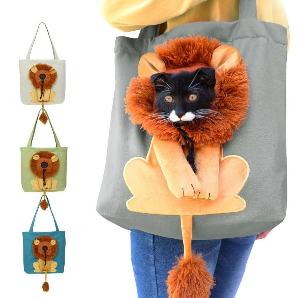 Lion Shaped Pet Travel Bag Slings Shoulder Pet Dog Handbag Portable Pet Carrier Bag Shopping S серый
Lion Shaped Pet Travel Bag Slings Shoulder Pet Dog Handbag Portable Pet Carrier Bag Shopping S серый