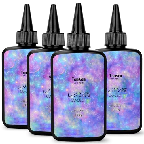 Tomsem UV/LED Compatible Resin Liquid 400g High Transparency Refill Large Capacity Hard Type Resin Liquid for DIY Craft Decoration - Casting & Coating
Tomsem UV/LED Compatible Resin Liquid 400g High Transparency Refill Large Capacity Hard Type Resin Liquid for DIY Craft Decoration - Casting & Coating