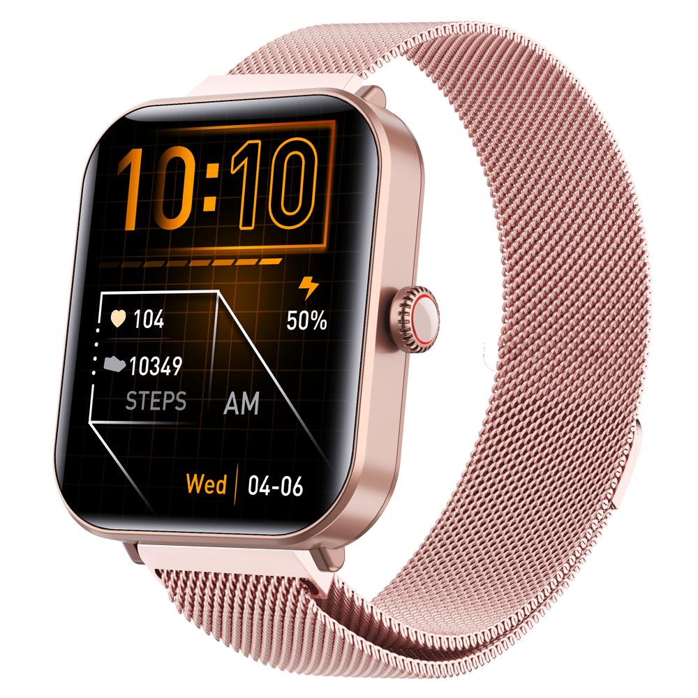 Смарт-годинник F57pro з міланським ремінцем, моніторингом серцевого ритму та артеріального тиску, дзвінками через Bluetooth, спортивним браслетом Rose Pink
Смарт-годинник F57pro з міланським ремінцем, моніторингом серцевого ритму та артеріального тиску, дзвінками через Bluetooth, спортивним браслетом Rose Pink