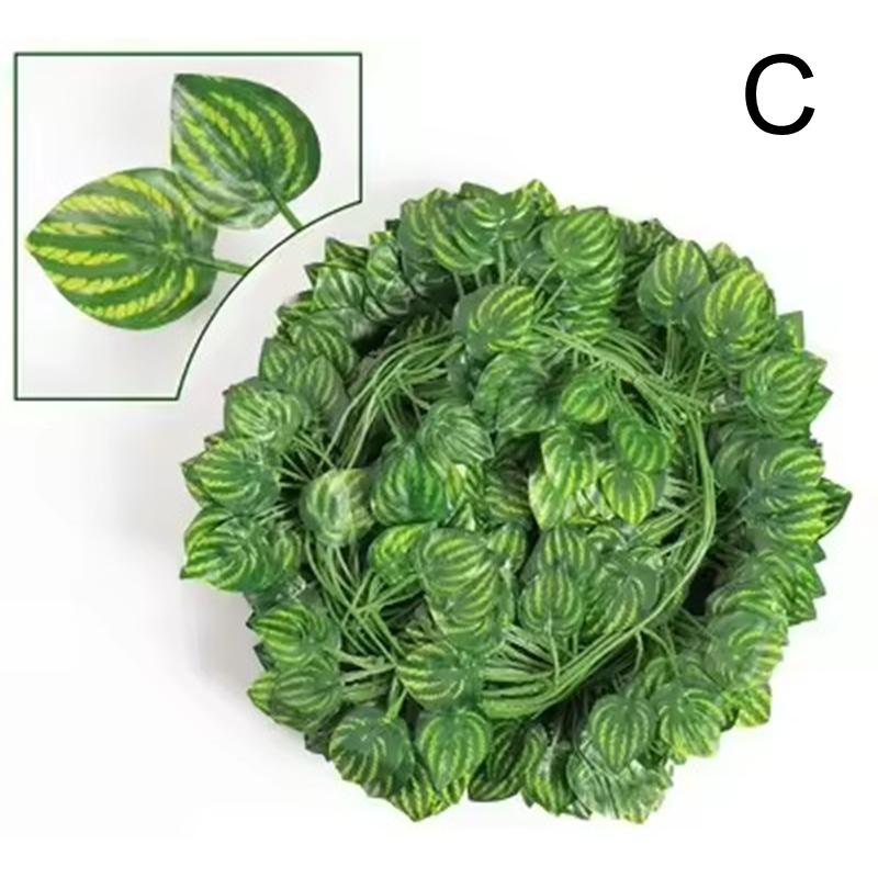 Artificial Ivy Green Leaf Garland 5pcs Hanging Fake Plant Vines for Home Garden Wedding Room Decor
Artificial Ivy Green Leaf Garland 5pcs Hanging Fake Plant Vines for Home Garden Wedding Room Decor