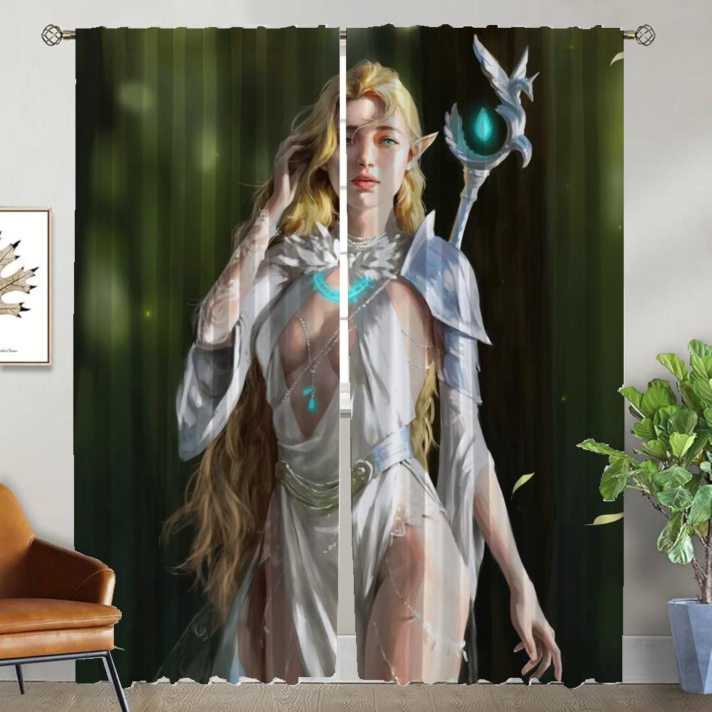 Female Elf Tulle for Bedroom Curtains Child Room Window Curtain Halloween Decoration Home Interior Curtains 2 Pieces Partition W50xH70cmx2pcs-CL
Female Elf Tulle for Bedroom Curtains Child Room Window Curtain Halloween Decoration Home Interior Curtains 2 Pieces Partition W50xH70cmx2pcs-CL
