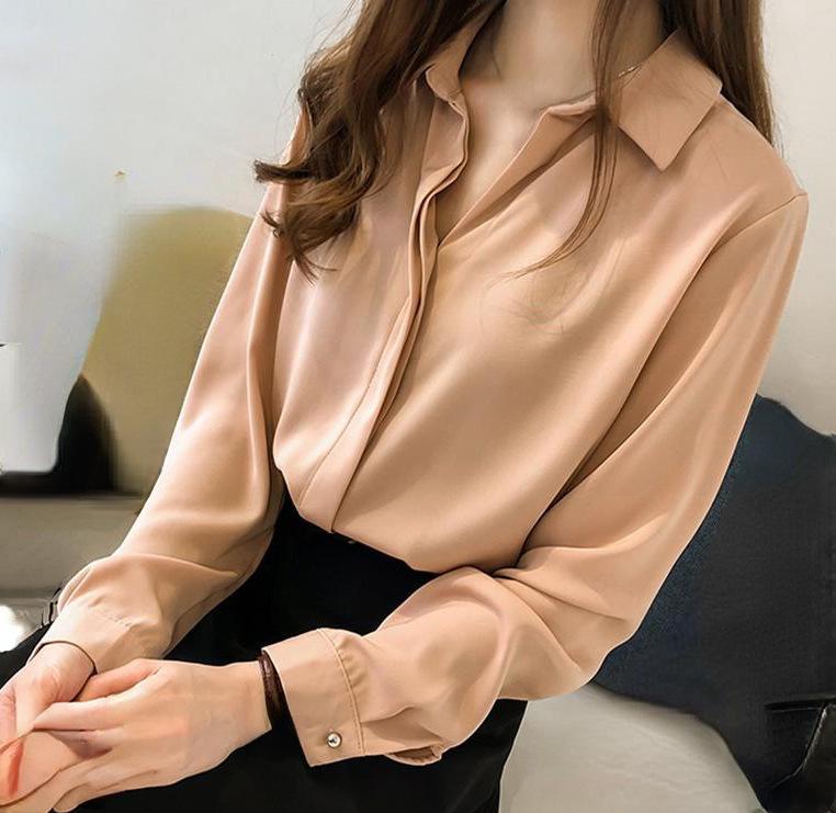 Шифоновая рубашка, женская корейская версия, свободный топ большого размера, профессиональная рубашка с длинными рукавами XXXXL миндальный
Шифоновая рубашка, женская корейская версия, свободный топ большого размера, профессиональная рубашка с длинными рукавами XXXXL миндальный