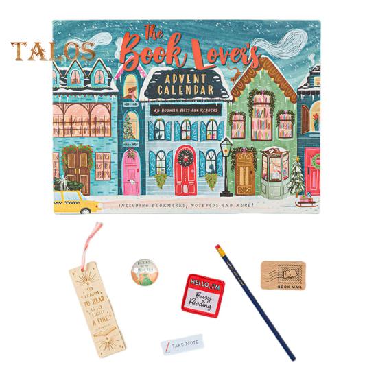 Рождественский адвент-календарь 2024 года, 25 книжных подарков, рождественский обратный отсчет, украшение для любителей книг, адвент-календарь, набор литературных сюрпризов B
Рождественский адвент-календарь 2024 года, 25 книжных подарков, рождественский обратный отсчет, украшение для любителей книг, адвент-календарь, набор литературных сюрпризов B