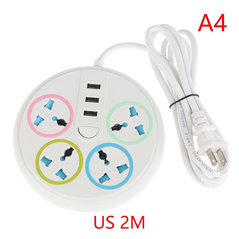 Eu Us Plug 2/3Pin Universal Power Strip Typec 2 Usb Port 4 Way Ac Outlet Extension Power Socket Charge Electrical Socket US 2Pin 2M
Eu Us Plug 2/3Pin Universal Power Strip Typec 2 Usb Port 4 Way Ac Outlet Extension Power Socket Charge Electrical Socket US 2Pin 2M