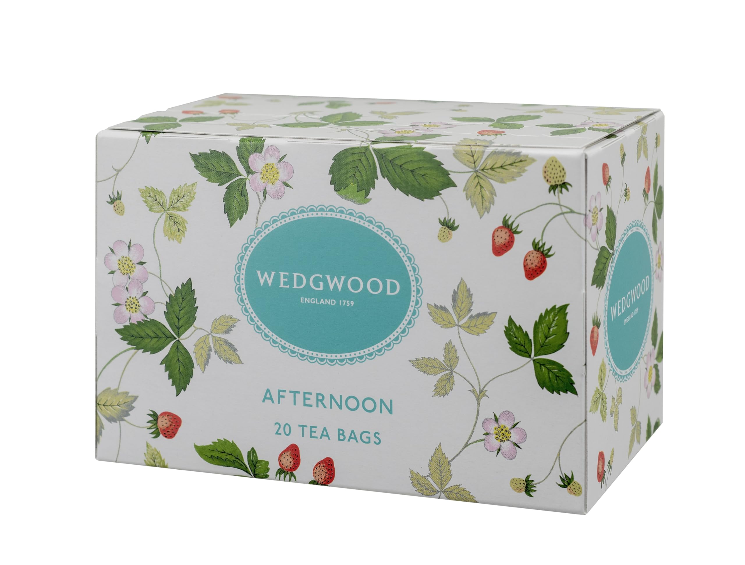 Wedgwood Afternoon Tea Bags individually (20 bags, wrapped)
Wedgwood Afternoon Tea Bags individually (20 bags, wrapped)