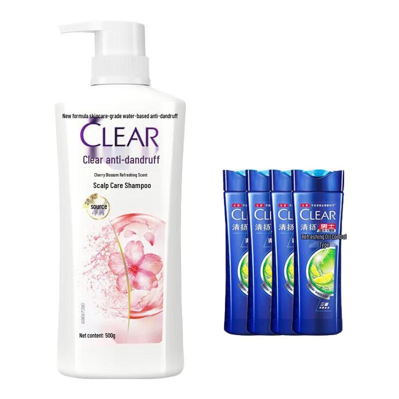 Clear Anti-Dandruff Shampoo with Cherry Blossom Scent
Clear Anti-Dandruff Shampoo with Cherry Blossom Scent