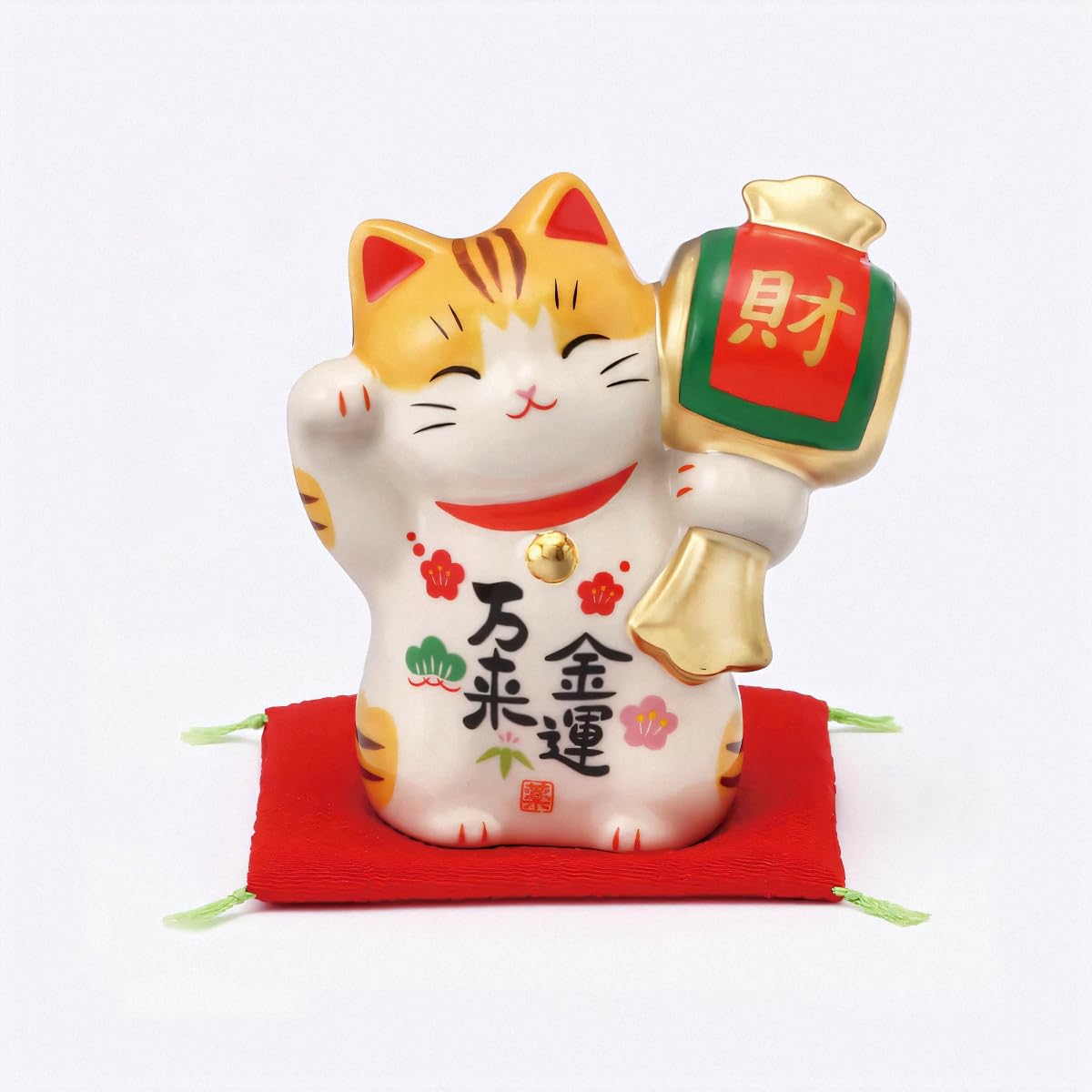 Yakushi Kiln Lucky Cat Good luck with money good luck (Hammer Holder) (with sticker)
Yakushi Kiln Lucky Cat Good luck with money good luck (Hammer Holder) (with sticker)