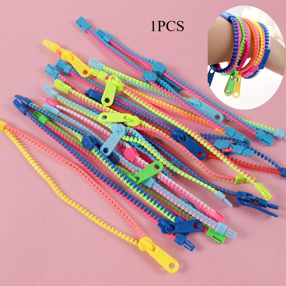 Antistress Zipper Bracelet12/24 Pcs Autism Hand Sensory Fidget Toys Party Favors for Kids Birthday Baby Shower Goodie Bags Gift
Antistress Zipper Bracelet12/24 Pcs Autism Hand Sensory Fidget Toys Party Favors for Kids Birthday Baby Shower Goodie Bags Gift