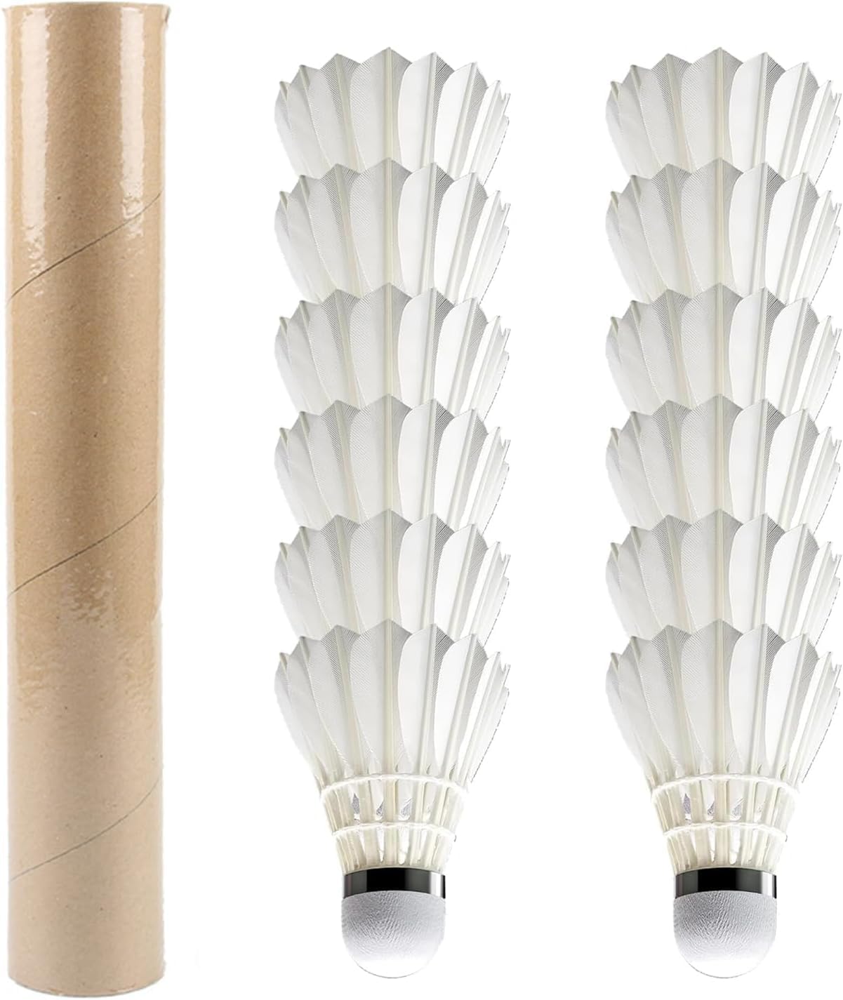 DFsucces Badminton Set of 12, Durable, Lightweight, and Stable for Indoor and Outdoor Games, Training, and Practice, White
DFsucces Badminton Set of 12, Durable, Lightweight, and Stable for Indoor and Outdoor Games, Training, and Practice, White