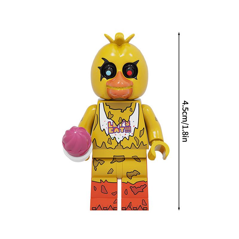 Adorable Freddy Bonnie Mini Blocks Ornament Hot Games Figure Cartoon Assembly Bricks Toys Party Favors Kids Gifts AS SHOWN
Adorable Freddy Bonnie Mini Blocks Ornament Hot Games Figure Cartoon Assembly Bricks Toys Party Favors Kids Gifts AS SHOWN