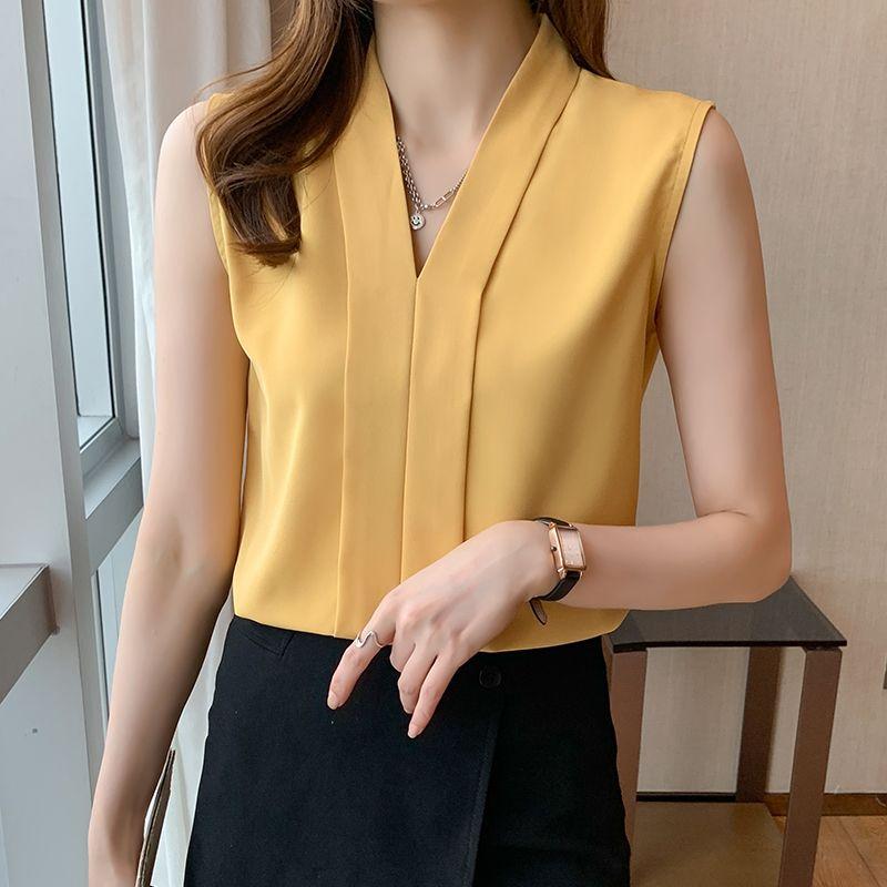 Broadcast Host Suit Inner Wear Women s Small Suit Shirt Lining Bottoming Vest Formal Wear Art Exam Mirror Shirt Colored Glaze Yellow S
Broadcast Host Suit Inner Wear Women s Small Suit Shirt Lining Bottoming Vest Formal Wear Art Exam Mirror Shirt Colored Glaze Yellow S