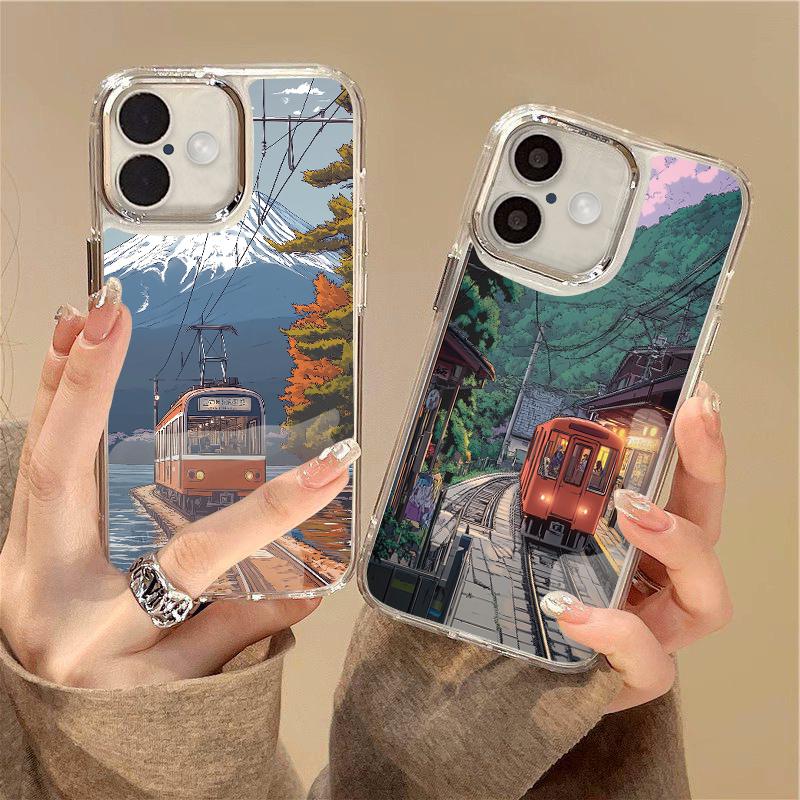 Ударопрочный чехол для телефона с рисунком анимационной сцены для iPhone 16 Pro Max 15 Plus 14 13 Pro 12 11 с покрытием рамки линзы прозрачный мягкий защитный бампер из ТПУ iPhone 16
Ударопрочный чехол для телефона с рисунком анимационной сцены для iPhone 16 Pro Max 15 Plus 14 13 Pro 12 11 с покрытием рамки линзы прозрачный мягкий защитный бампер из ТПУ iPhone 16