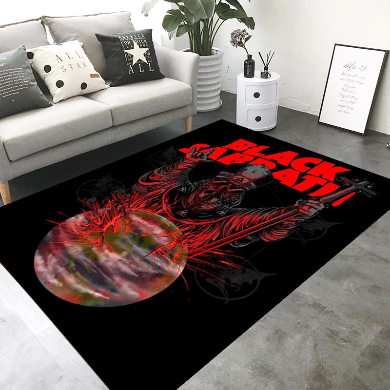 Classic Rock B-Black S-Sabbaths Carpet Living Room Bedroom Bedside Bathroom Hallway Floor Mat Anti-slip Area Rugs Home Decor 40cmx60cm
Classic Rock B-Black S-Sabbaths Carpet Living Room Bedroom Bedside Bathroom Hallway Floor Mat Anti-slip Area Rugs Home Decor 40cmx60cm
