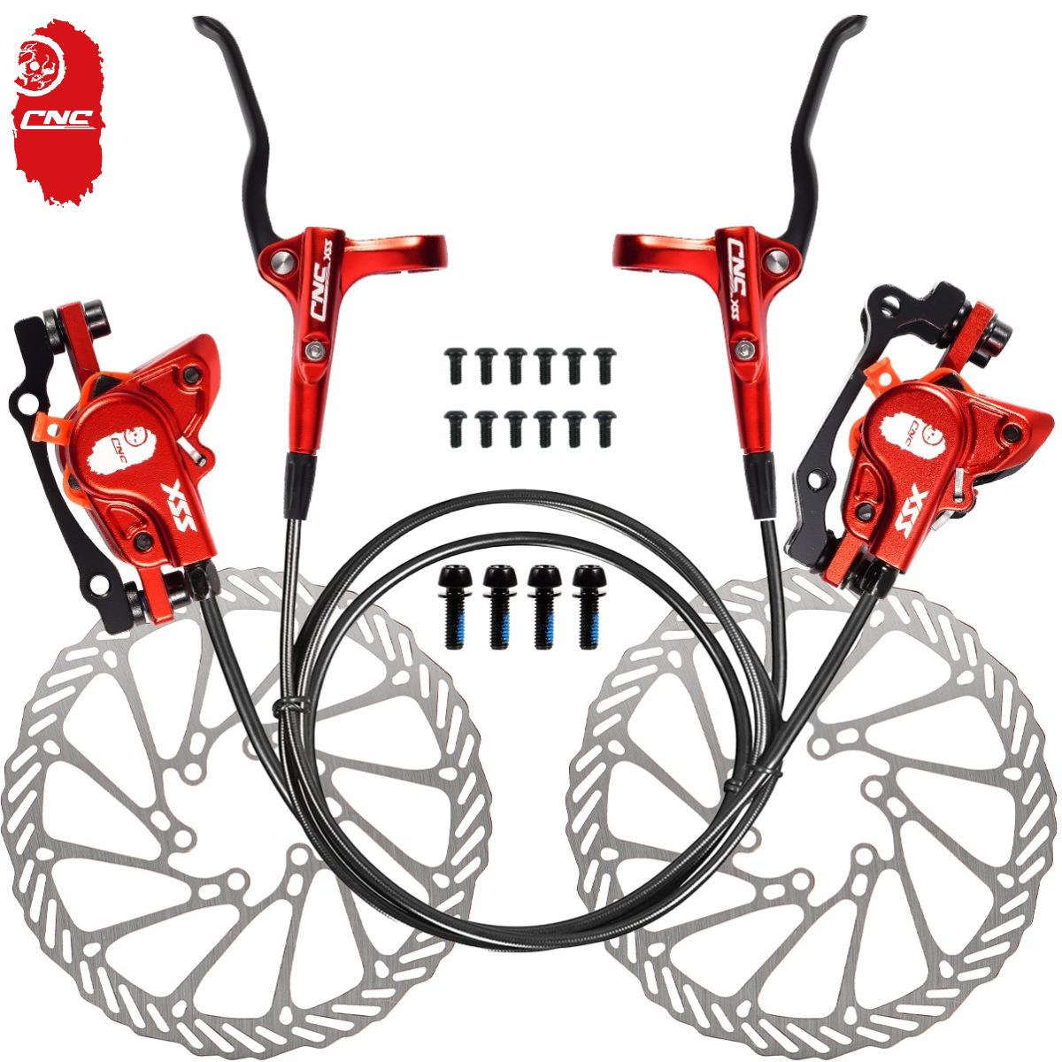 CNCBicycle Brake LevelHB875Двусторонний поршневой гидравлический дисковый тормоз Горный велосипед Встроенный цилиндр Гидравлический дисковый тормозной костюм Red Front Brake
CNCBicycle Brake LevelHB875Двусторонний поршневой гидравлический дисковый тормоз Горный велосипед Встроенный цилиндр Гидравлический дисковый тормозной костюм Red Front Brake