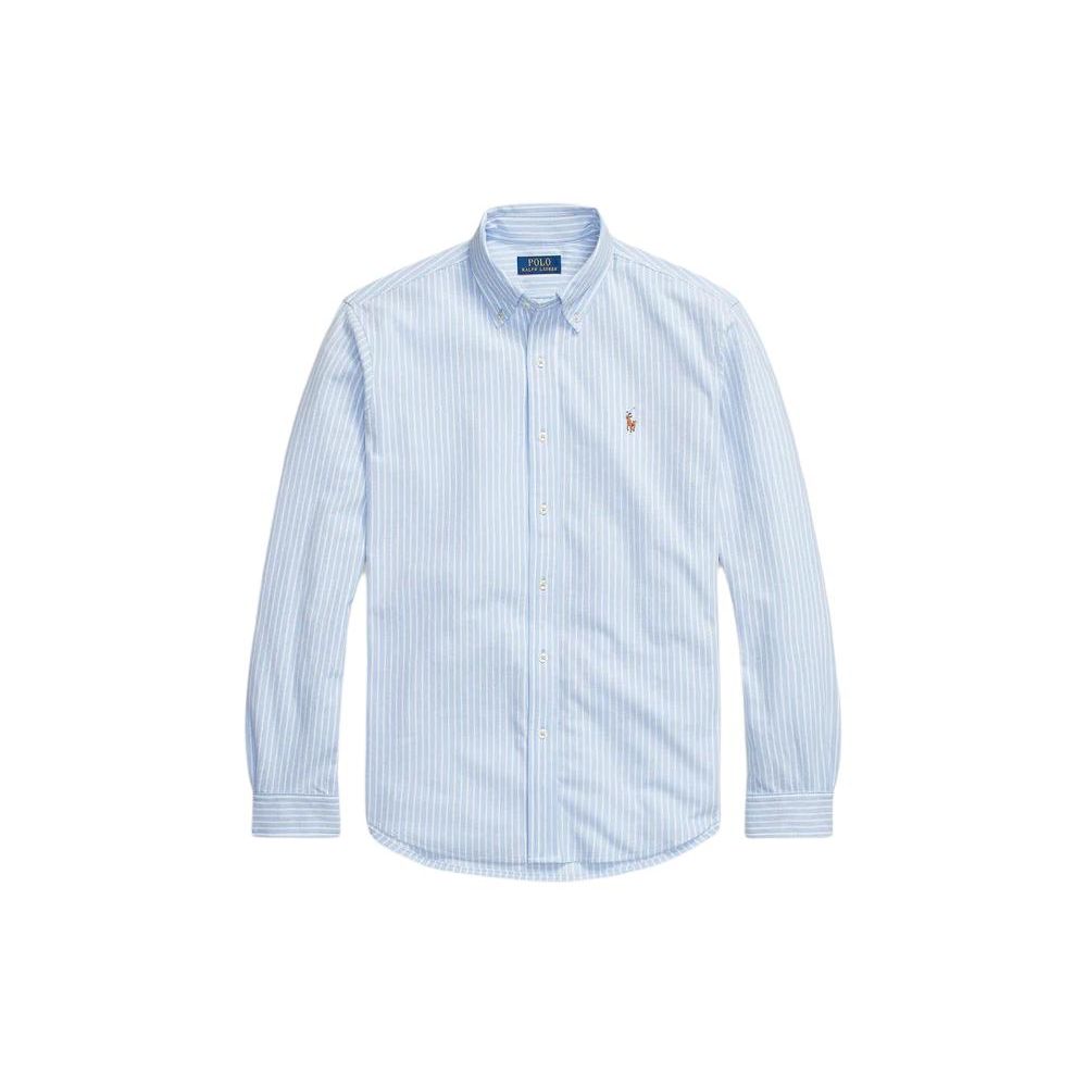 Polo Ralph Lauren Striped Logo Print Button Long Sleeve Shirt Men shirts Blue 710934575-002 L
Polo Ralph Lauren Striped Logo Print Button Long Sleeve Shirt Men shirts Blue 710934575-002 L