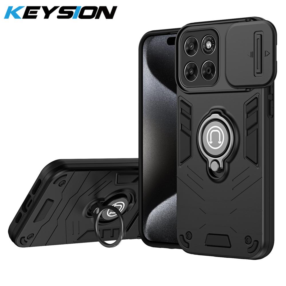 KEYSION Протиударний броньований чохол для Motorola MOTO Edge 70 5G 70 Fusion+5G Зсувне кільце захисту камери Підставка Задня кришка телефону for Edge 70 Fusion+ чорний
KEYSION Протиударний броньований чохол для Motorola MOTO Edge 70 5G 70 Fusion+5G Зсувне кільце захисту камери Підставка Задня кришка телефону for Edge 70 Fusion+ чорний